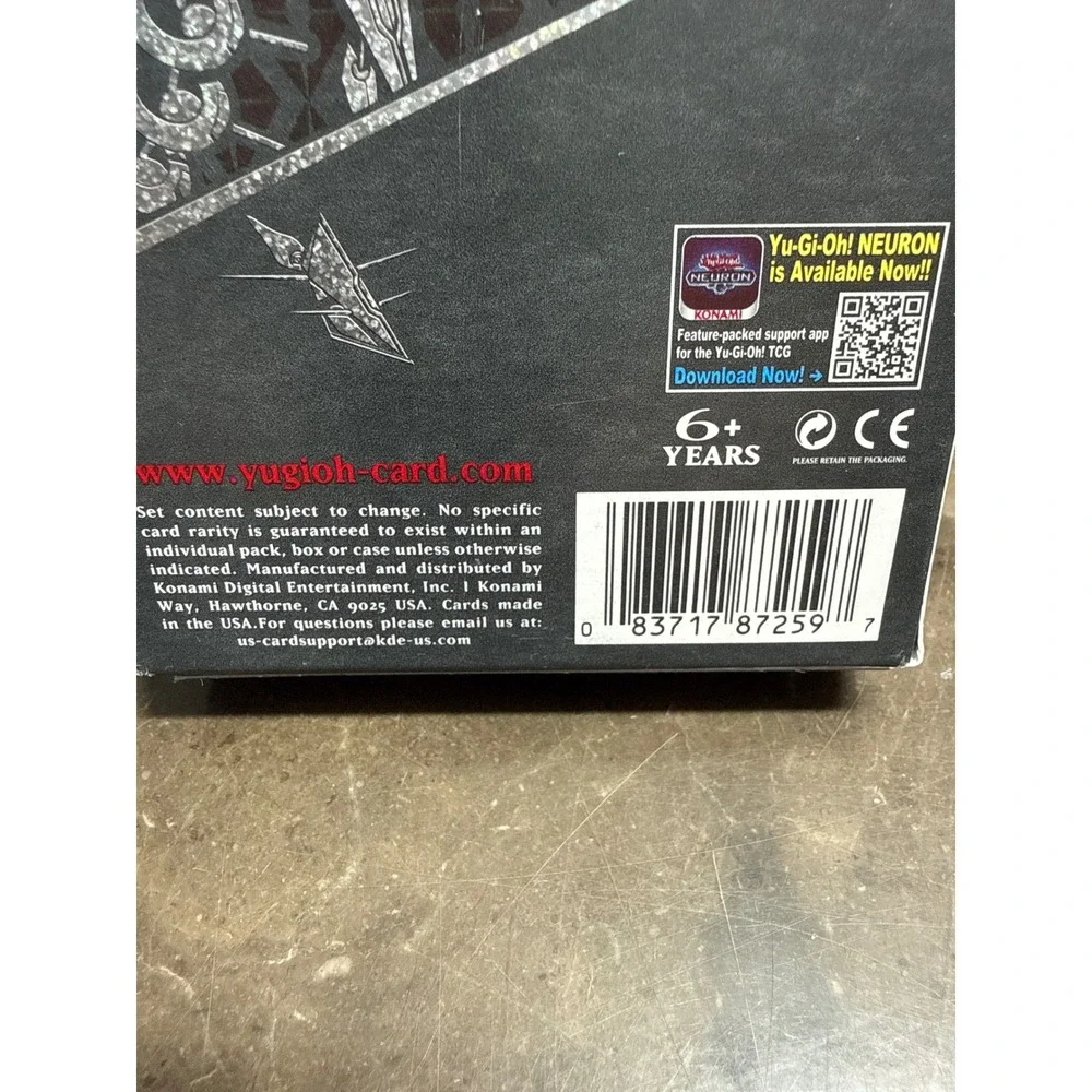 Konami Yu-Gi-Oh Legendary Arc-V Decks Unisex OS Black 1st Edition TCG Box